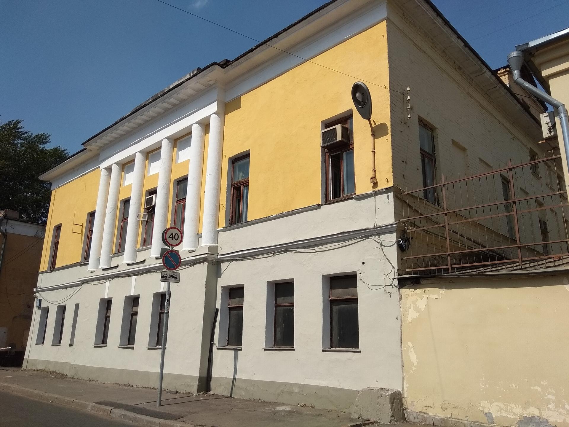 Главный дом городской усадьбы