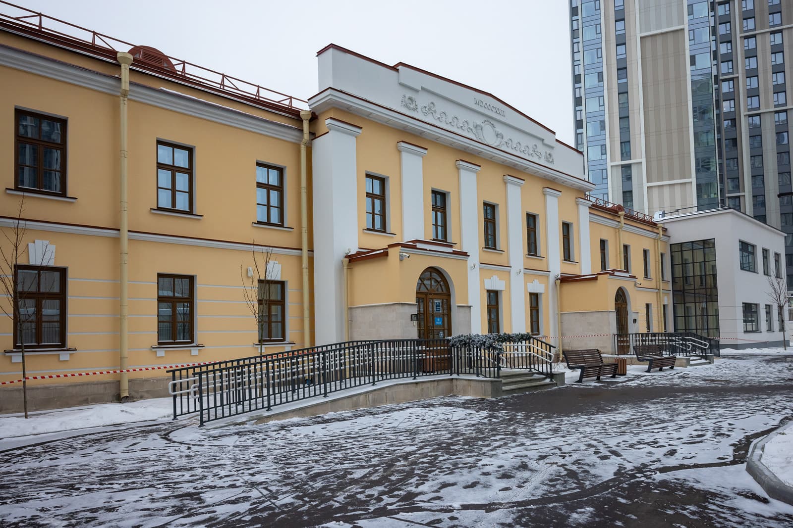 Корпус для машины Берта суконной фабрики И.П. Кожевникова