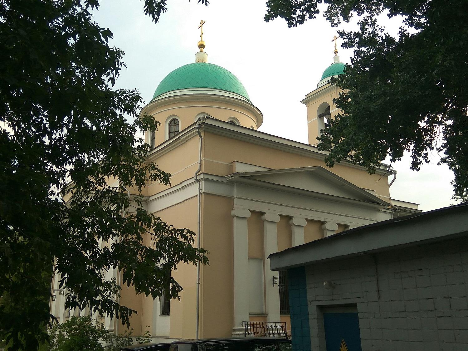 Церковь Воскресения Словущего в Даниловской слободе
