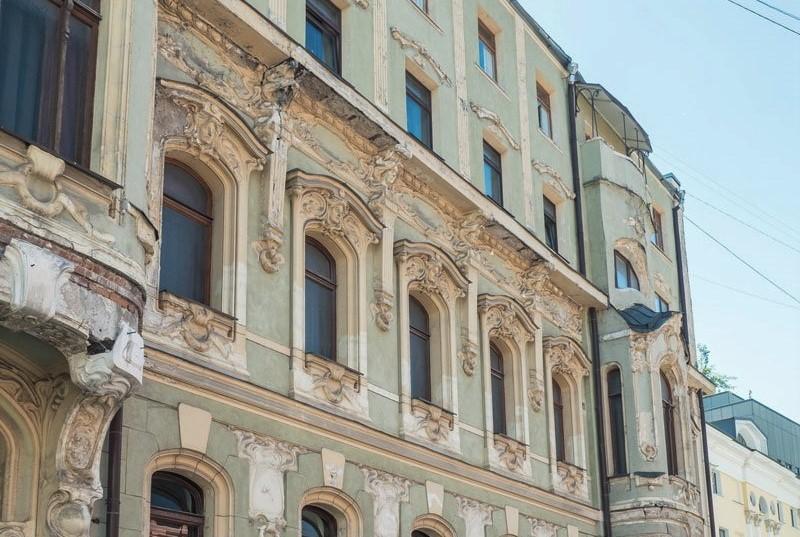 Городская усадьба О.И.Бове - Н.А.Терентьева, XIX в. - нач. XX в.