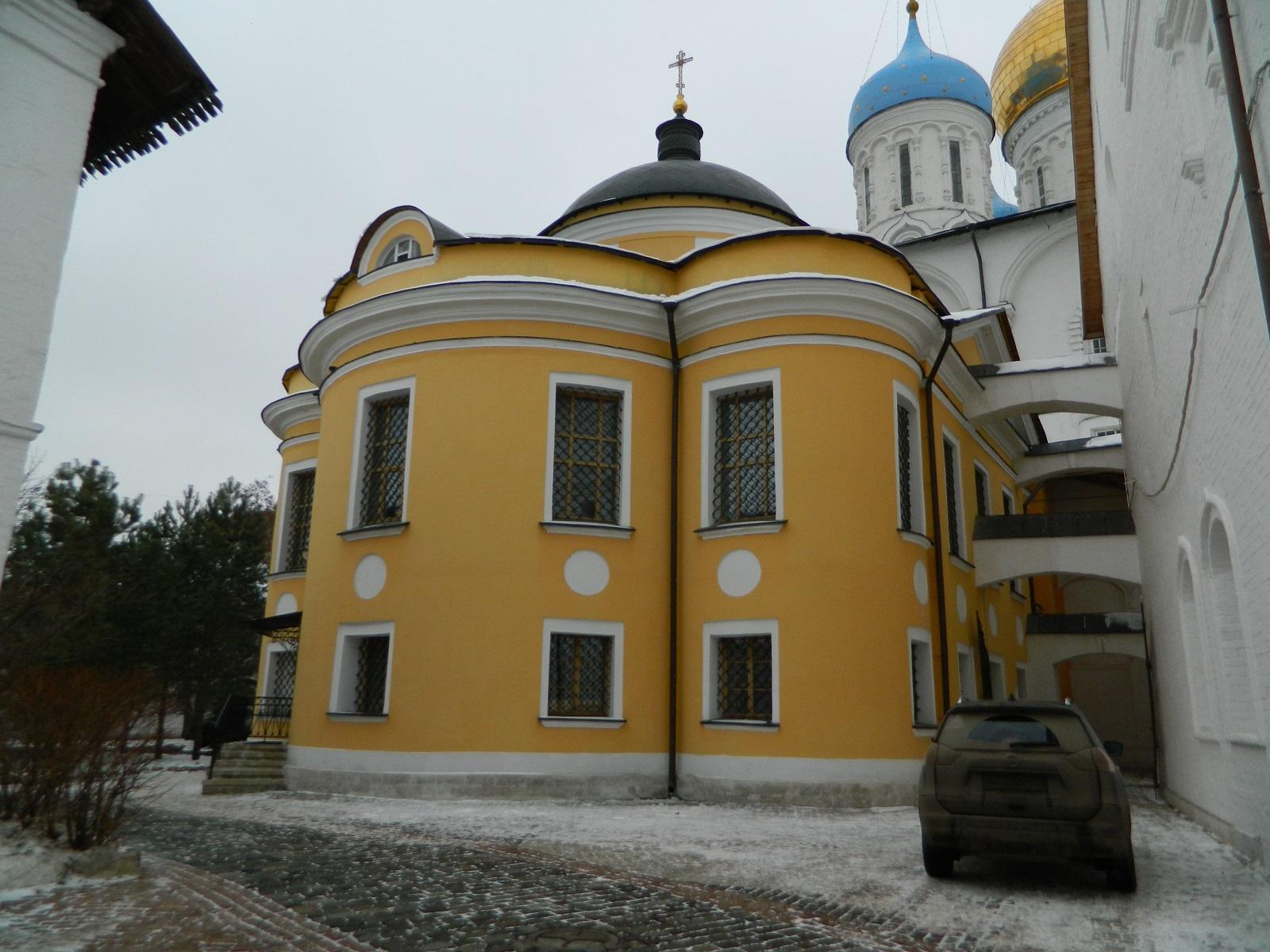 Новоспасский монастырь. Церковь Знамения