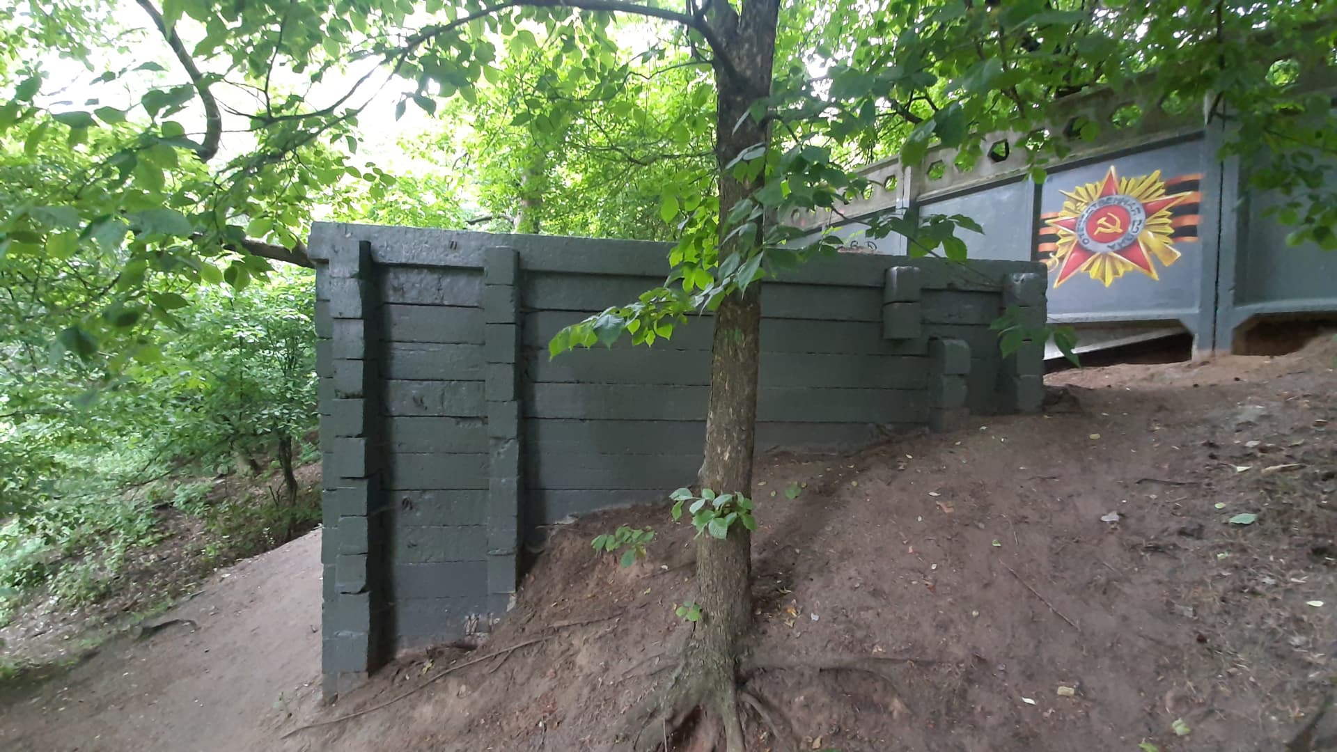 Артиллерийский ДОТ Московской линии обороны