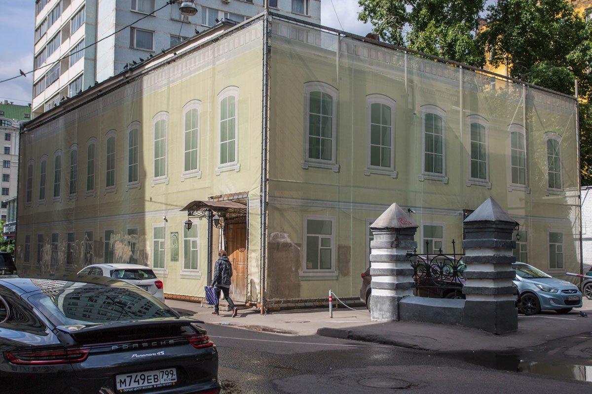 Дом, в котором жил Пушкин Александр Сергеевич у своего друга П.В.Нащокина в 1836 г.
