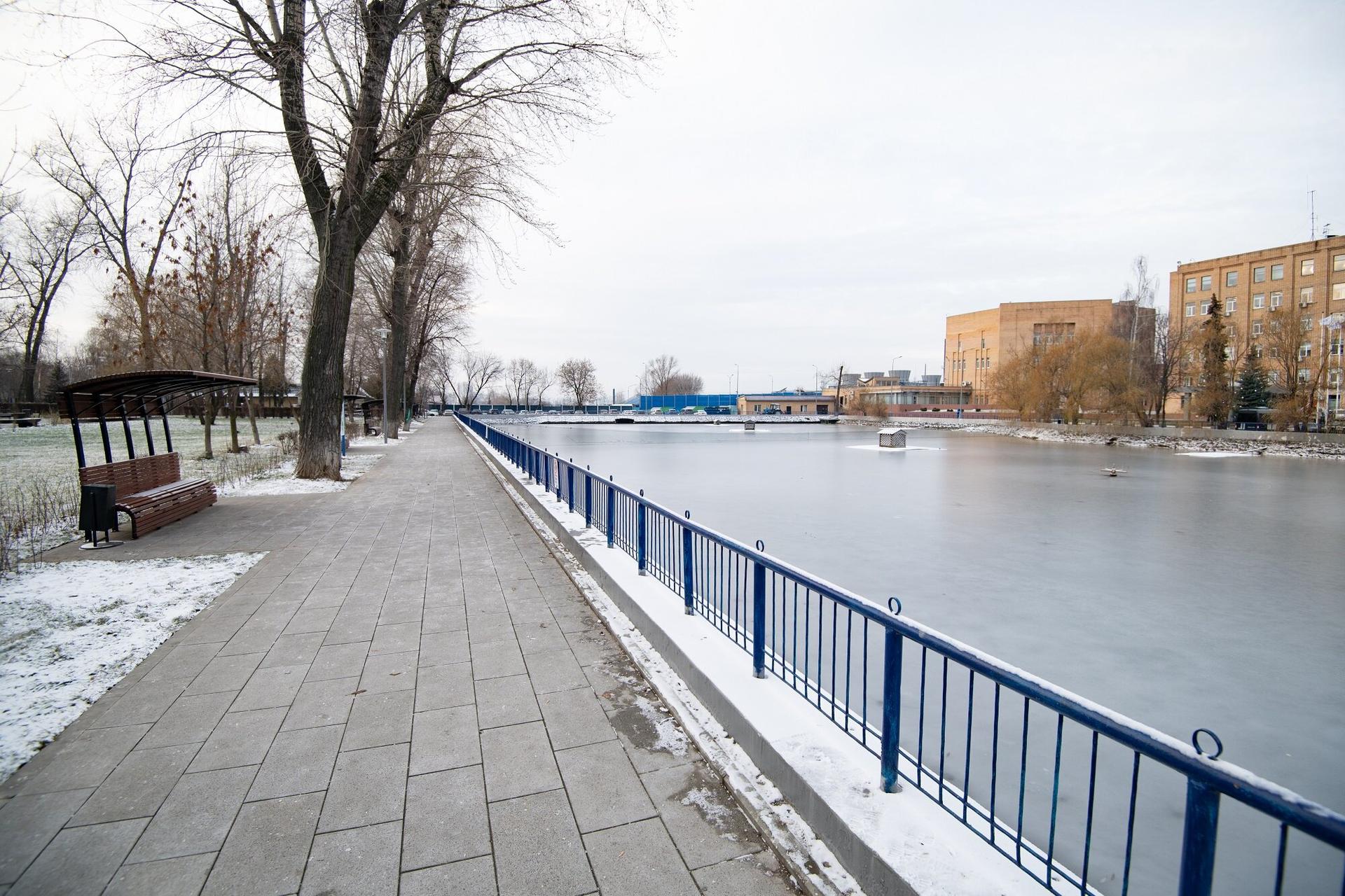 Заводской пруд в Капотне