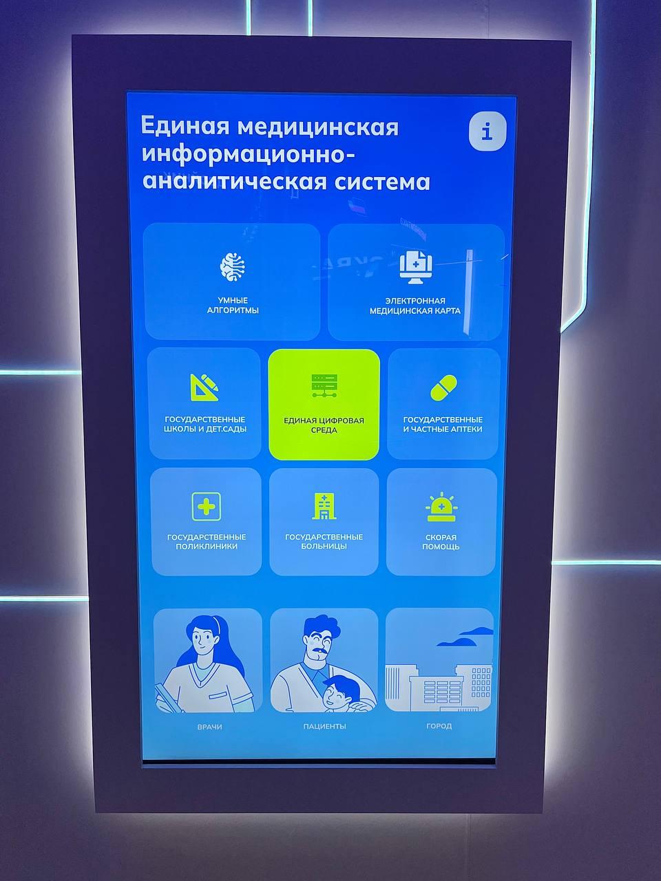 Центральный экран ЕМИАС