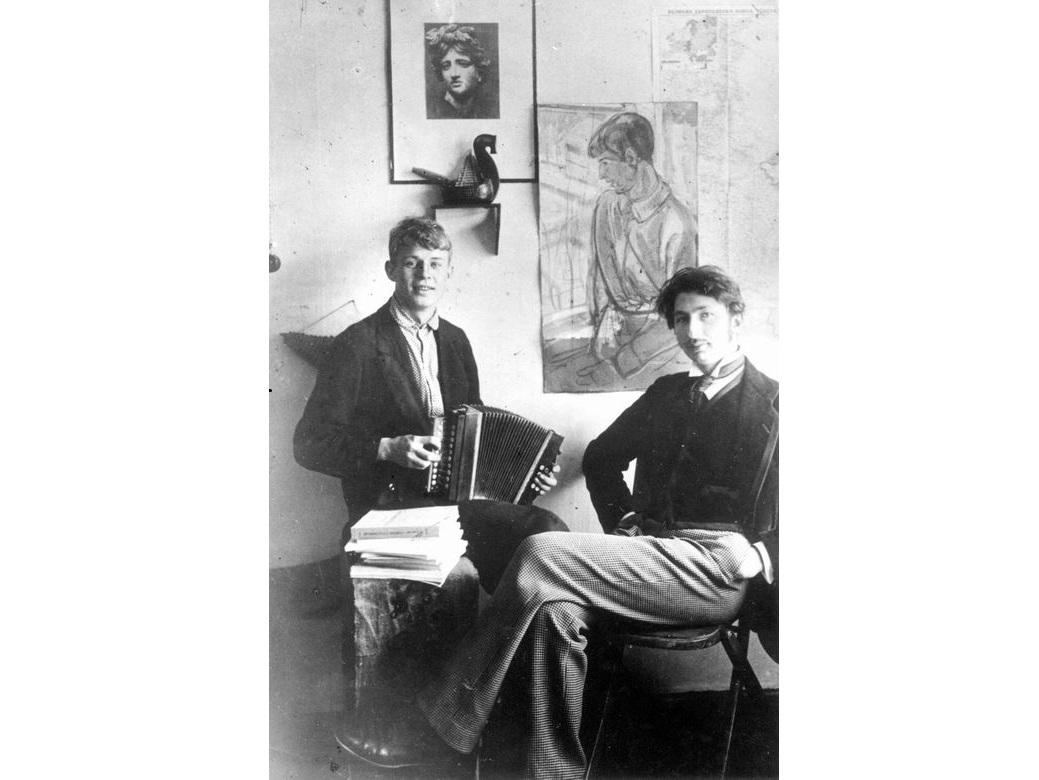 Фотография «С.А. Есенин и С.М. Городецкий»