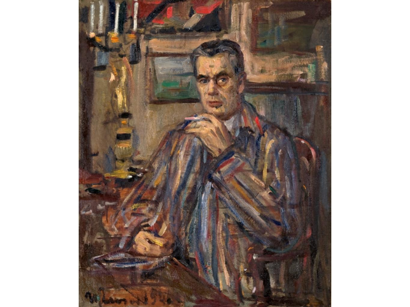 Портрет М.Ф. Глазунова. И.С. Глазунов