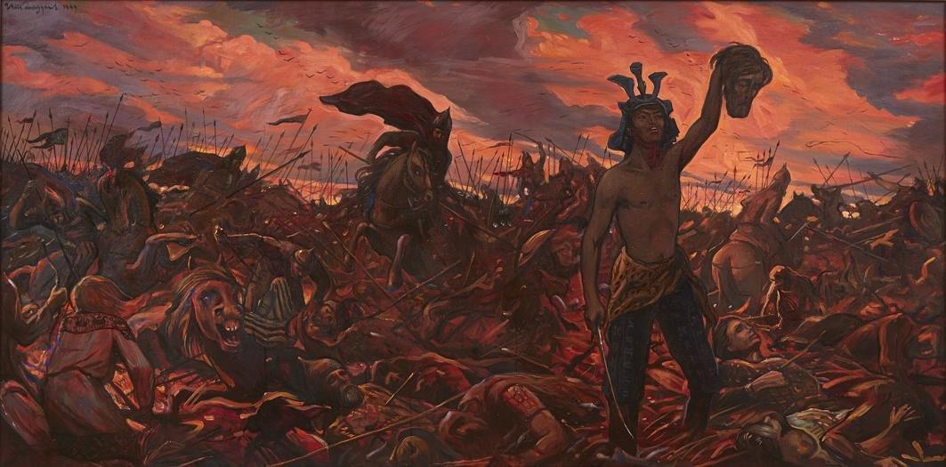 Временный перевес татар. И.С. Глазунов