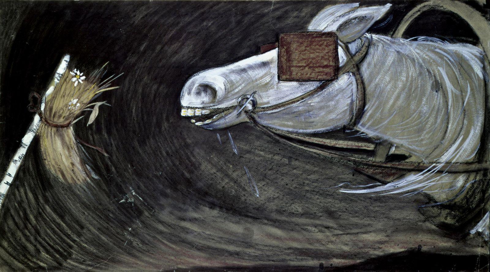 Лошадь. И.С. Глазунов