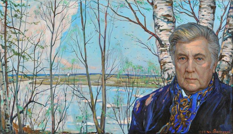 Автопортрет. И.С. Глазунов