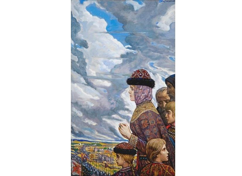 Княгиня Евдокия. Проводы войска. И.С. Глазунов