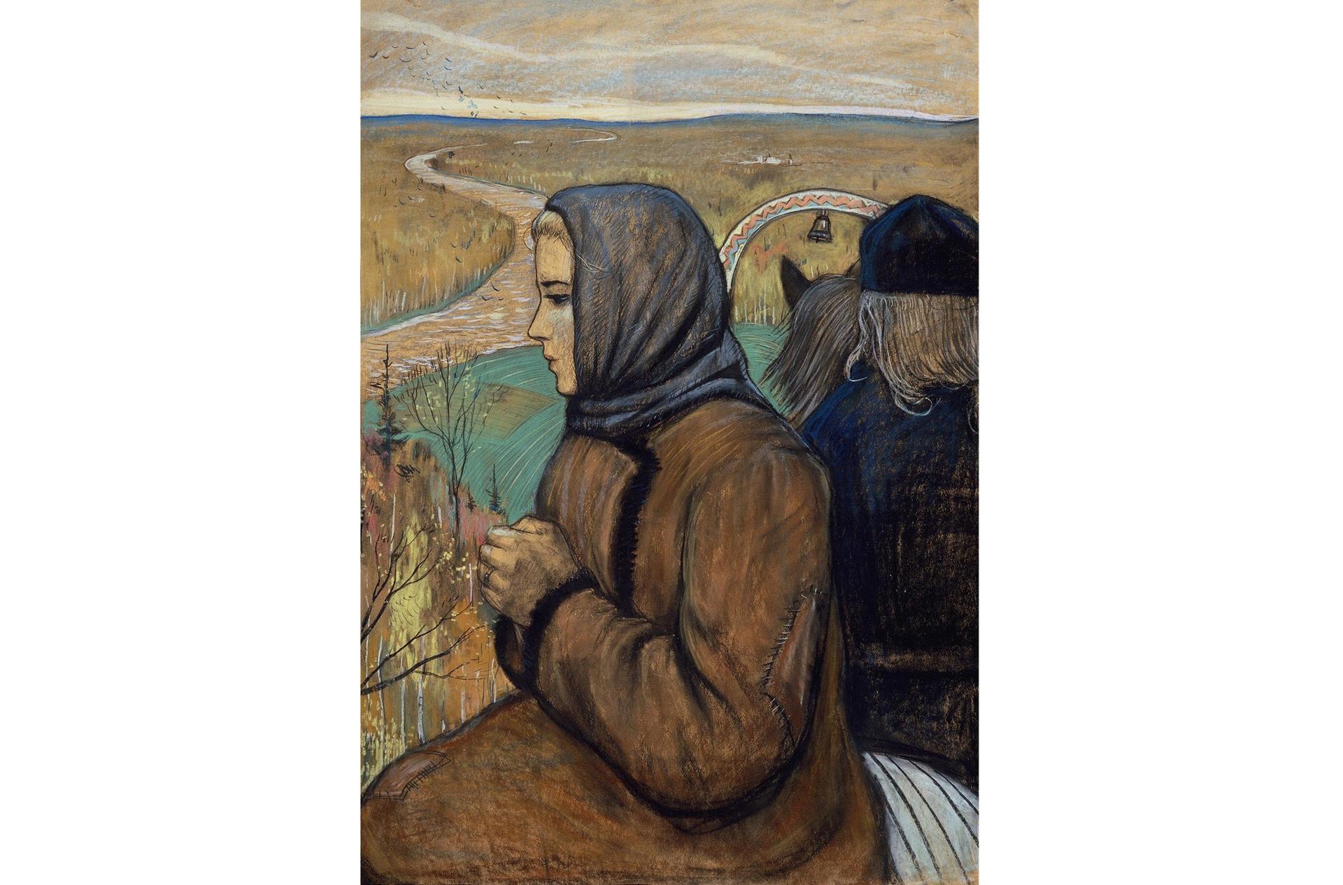 Иллюстрации к П.И. Мельникову-Печерскому. И.С. Глазунов