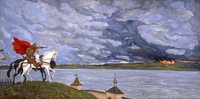 Два князя. И.С. Глазунов