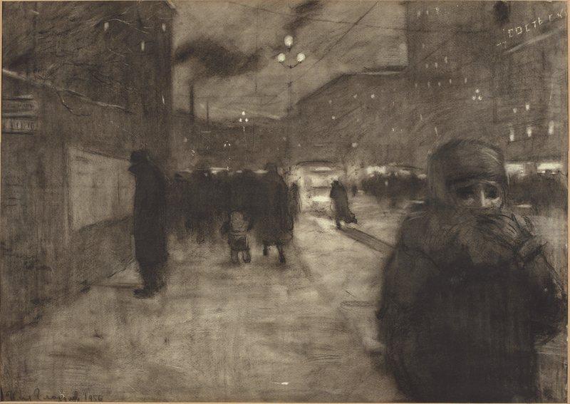 Вечерний Ленинград. И.С. Глазунов