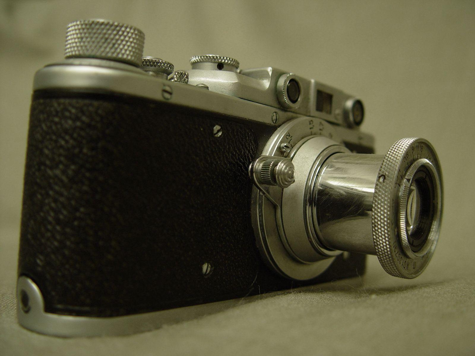 Фотоаппарат "Зоркий". 1950-е годы. Принадлежал К.Г. Паустовскому. 