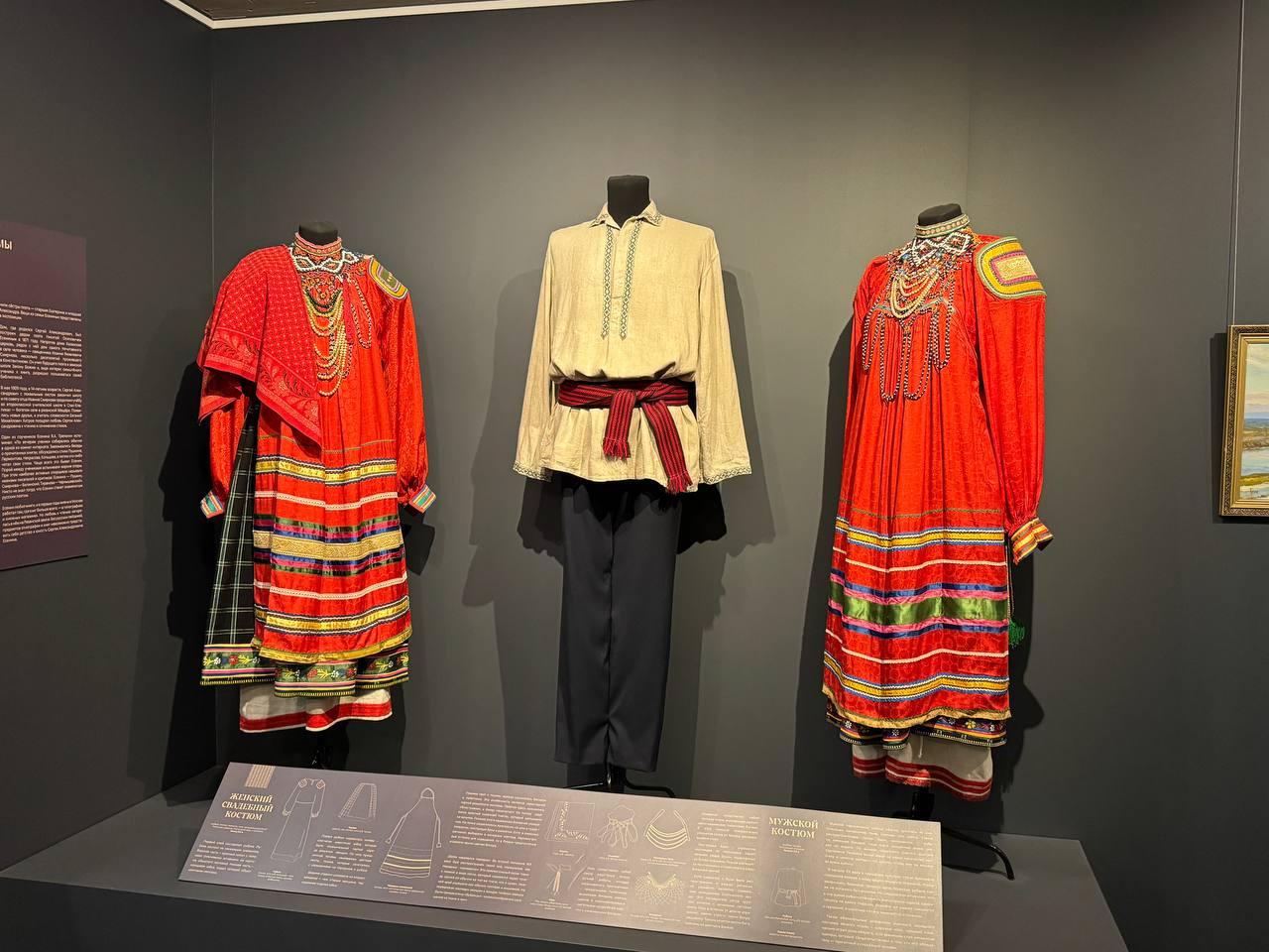 Рязанские народные костюмы кон. ХIX -  нач. XX в.