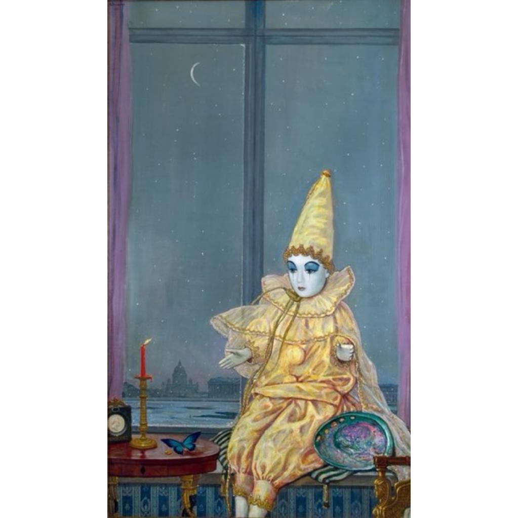 "Наш Санкт-Петербург". "Портрет Н.А. Виноградовой-Бенуа". И.С. Глазунов