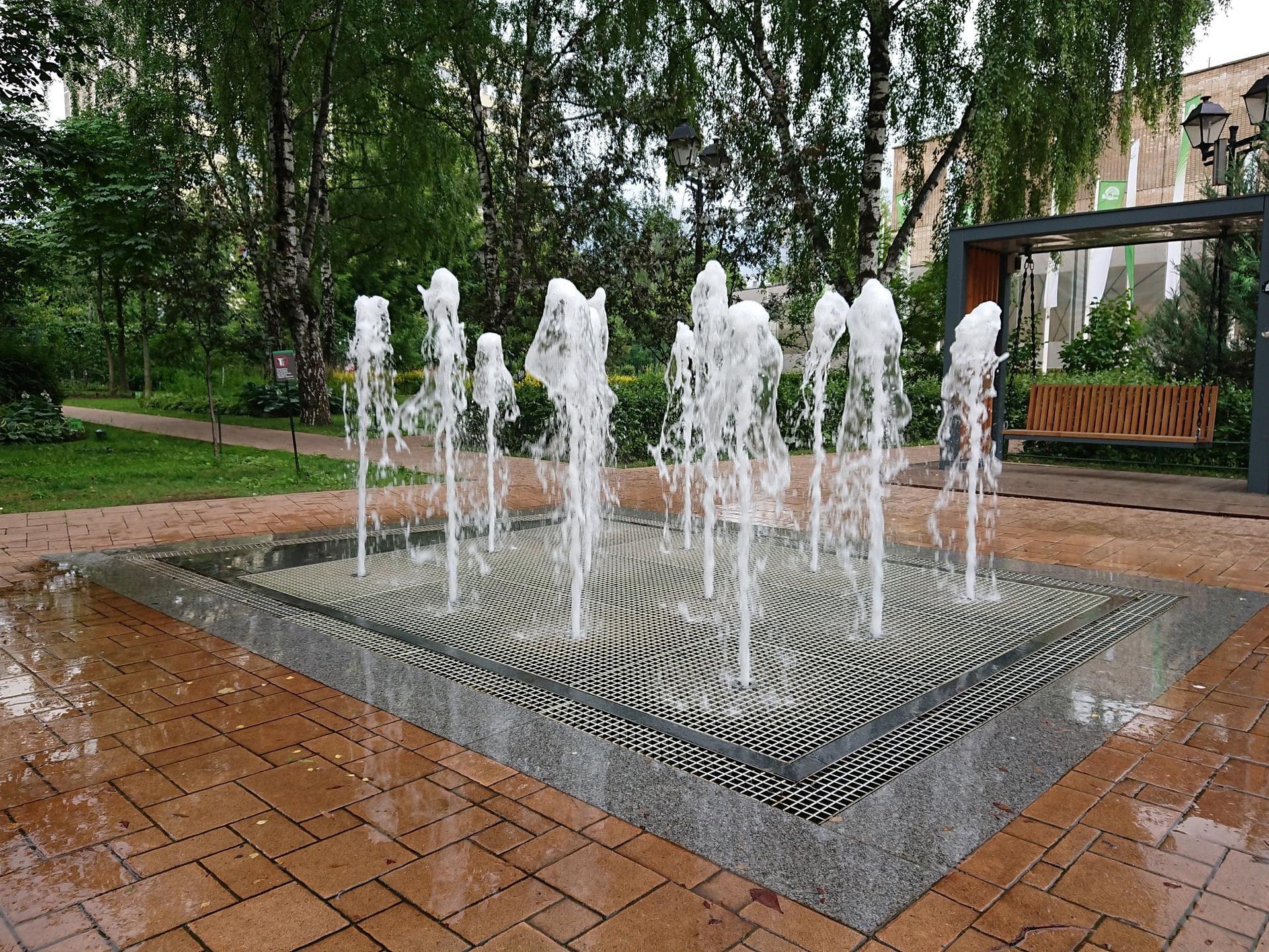 Сухой фонтан