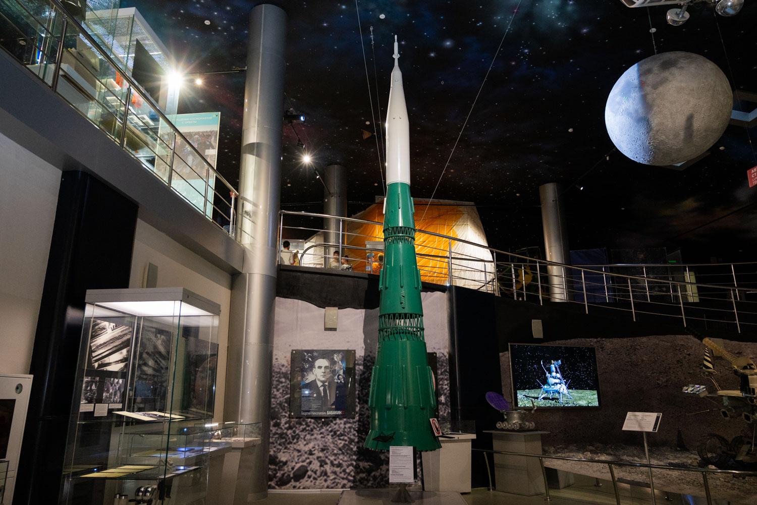 Макет ракетно-космического комплекса Н-1