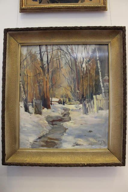 Мартовский день. (Начало весны). 1975. Налбандян Д.А.