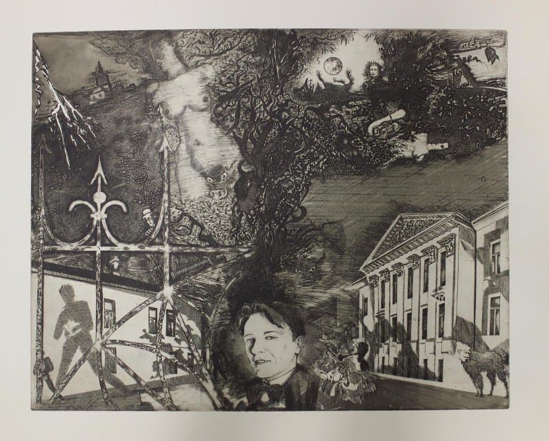 Серия «Литературная Москва».Бывший Дом московских литераторов.
1986-1987. Мациевский Е.О.