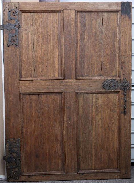 Дверь филенчатая, около 1670 г.