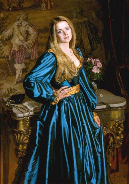 Картина. Полина Серова. 2006 г. Шилов А.М.