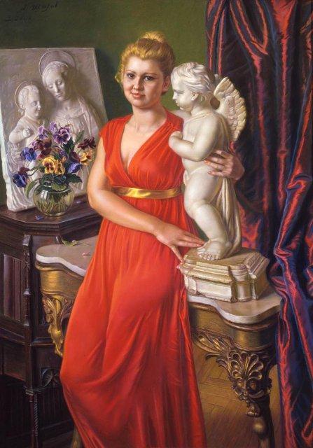 Картина. Алёна (А. Григорьева). 2011 г. Шилов А.М.