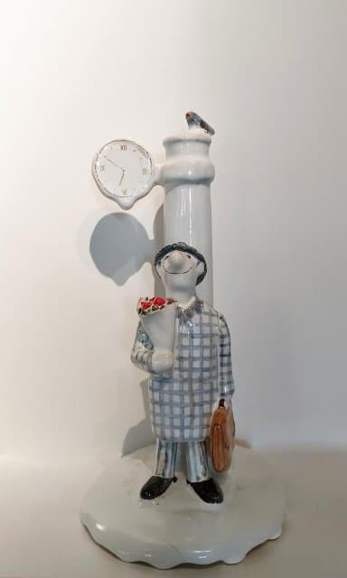 Скульптура «Ожидание». 2019. Шлычков В.В., Малявина Е.В.