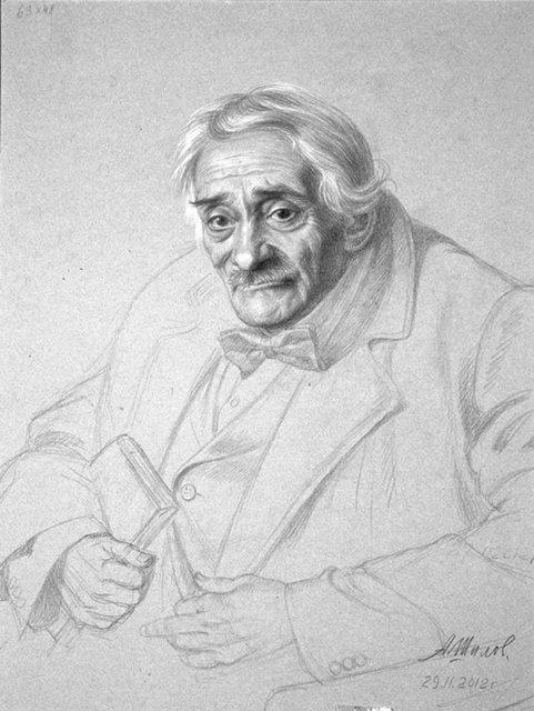 Рисунок. Чернов А.А. 2012 г. Шилов А.М.