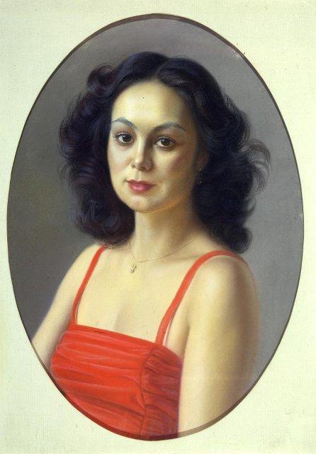 Картина. Тамара. 1984 г. Шилов А.М.