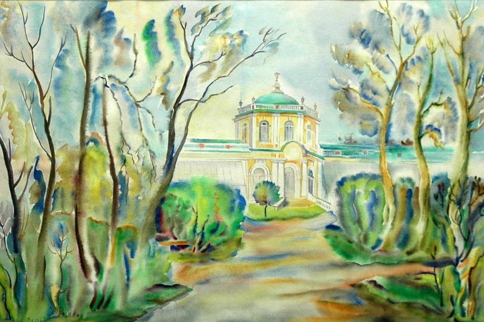 Оранжерея. 1978 г. Розанов С.И.