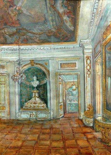 Кусково.Столовая Дворца. XX в. Баранов Н.А.