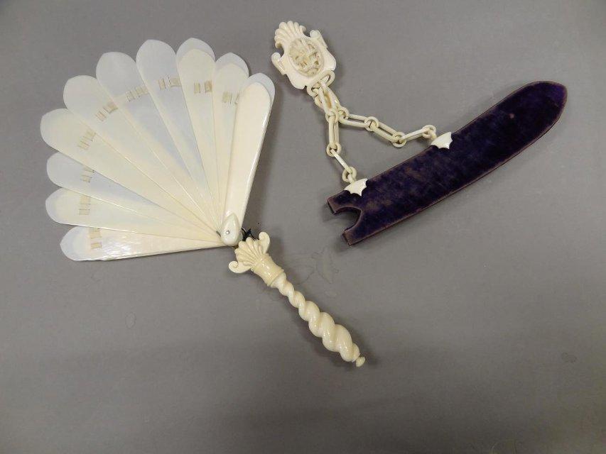 Веер-кинжал. Последняя четверть XIX века