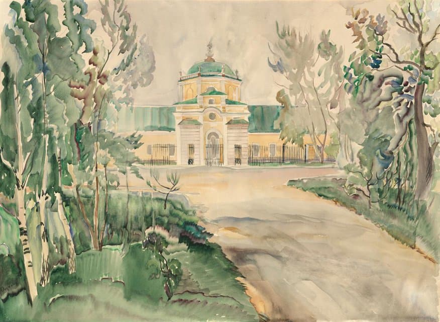 Оранжерея. 1978 г. Розанов С.И.