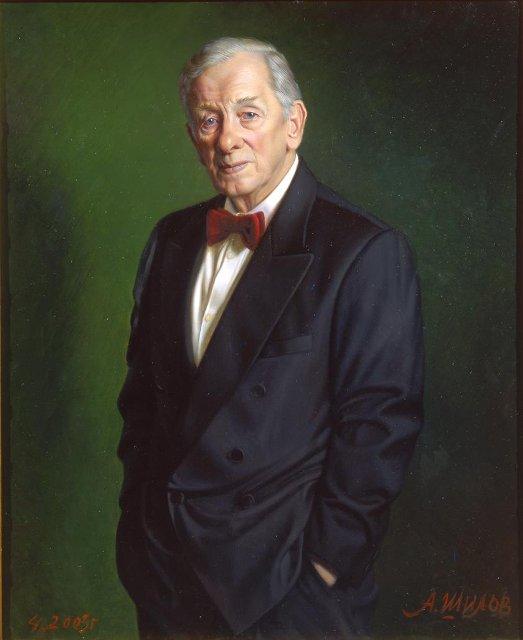 Картина. Народный артист СССР Г.Жжёнов. 2003 г. Шилов А.М.