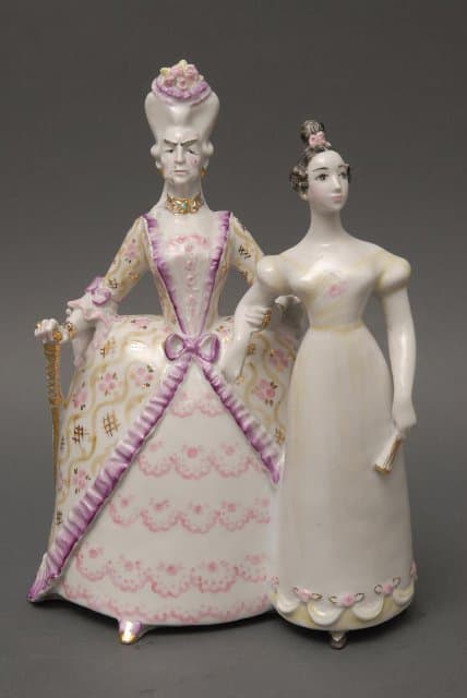 Скульптура "Пиковая дама"
(по мотивам одноименной повести А.С. Пушкина). 1970. Бржезицкая А.Д.