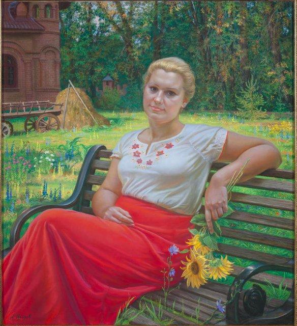 Картина. Подсолнухи. 2014 г. Шилов А.М.