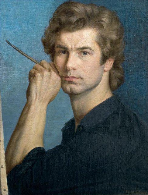 Картина. Автопортрет. 1974 г. Шилов А.М.