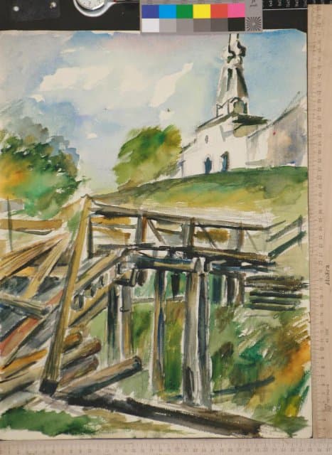 Старое Ферапонтово. 1992. Павлов А.Л.