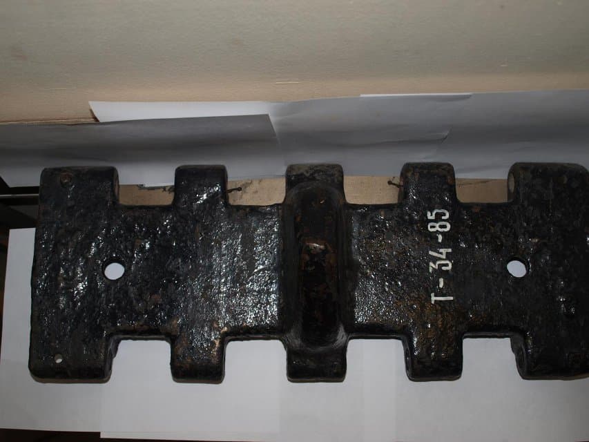 Трак с гребнем от танка Т-34. 1941-1942