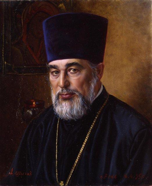 Отец Михаил. 1995 г. Шилов А.М.
