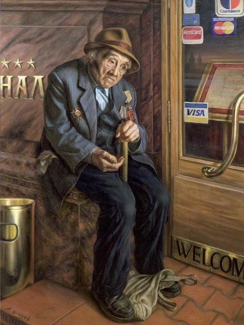 Картина. Брошенный. 1998 г. Шилов А.М.