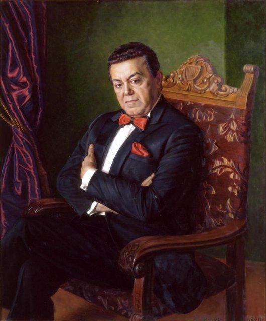 Картина. Народный артист СССР И.Д. Кобзон. 2011 г. Шилов А.М.