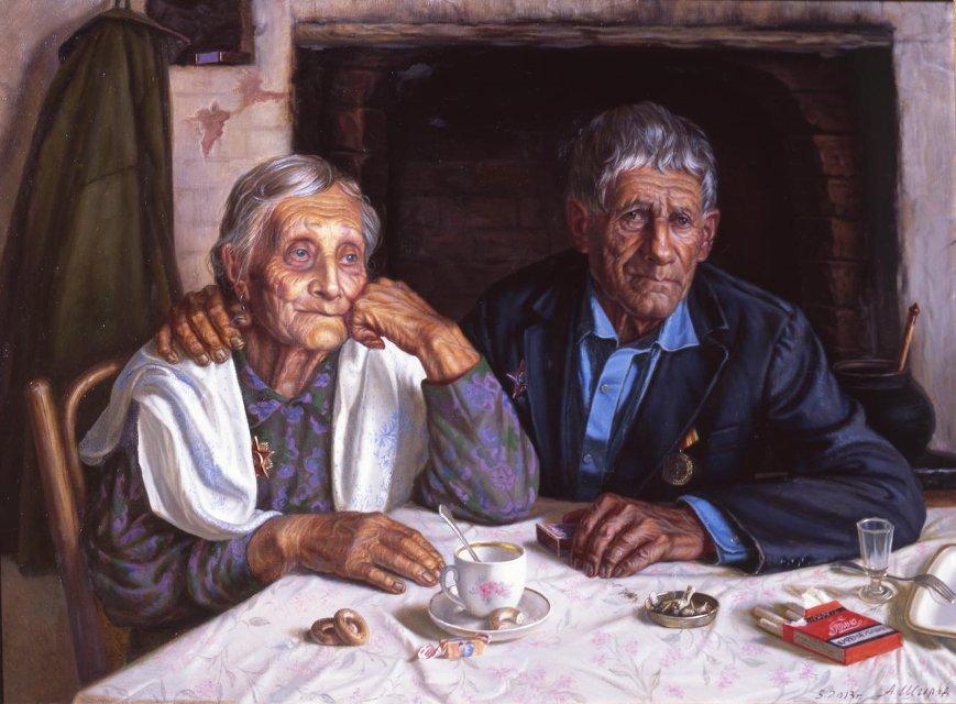 Картина. Это они защитили Родину! 2013 г. Шилов А.М.