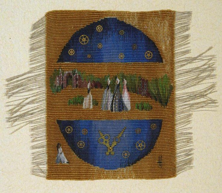 Панно-коллаж. "Сны о Царицыно (Сны и видения)" 1997 г. Нечепорук М.Н.