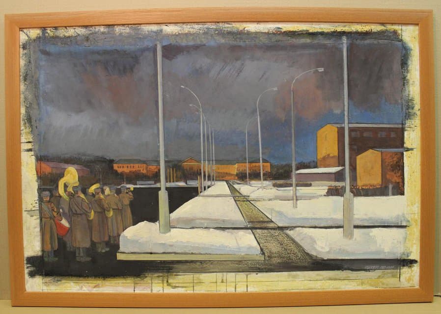 Серия «Советская армия». Оркестр на плацу. 1989. Басов Ю.В.