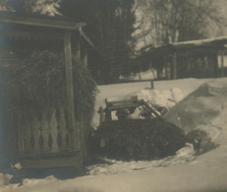 Фотография. Зимний пейзаж. 1930. Улитин В.И.
