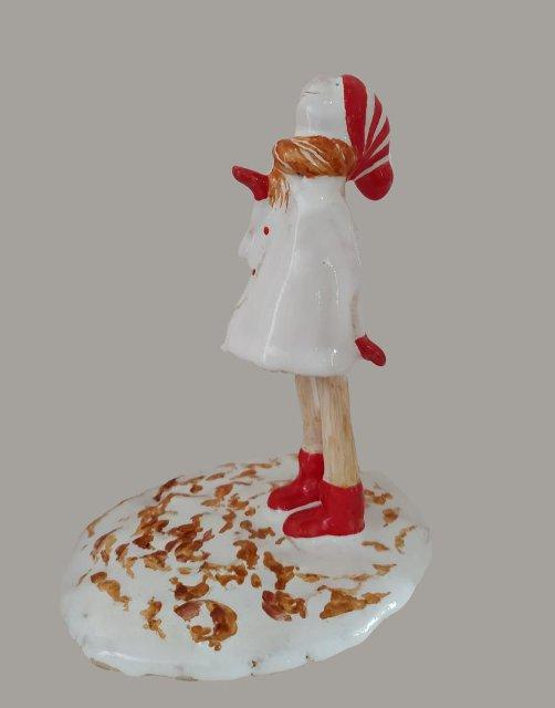 Скульптура «Первый снег». 2019. Шлычков В.В., Малявина Е.В.