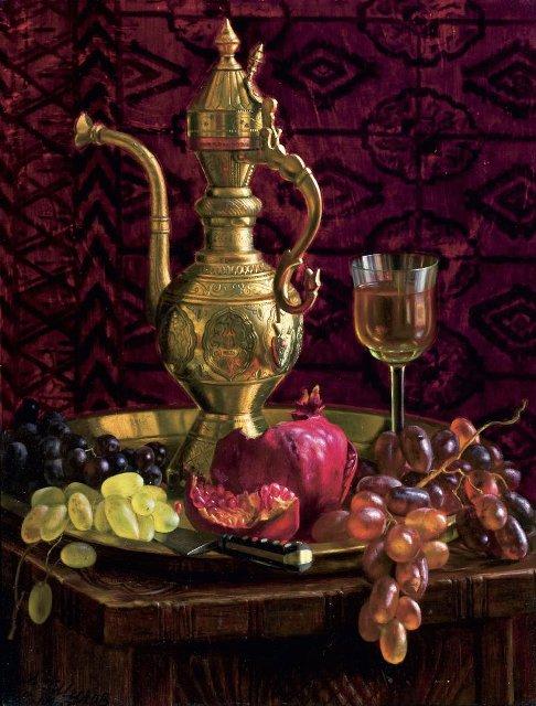 Картина. Дары Востока. 1980 г. Шилов А.М.